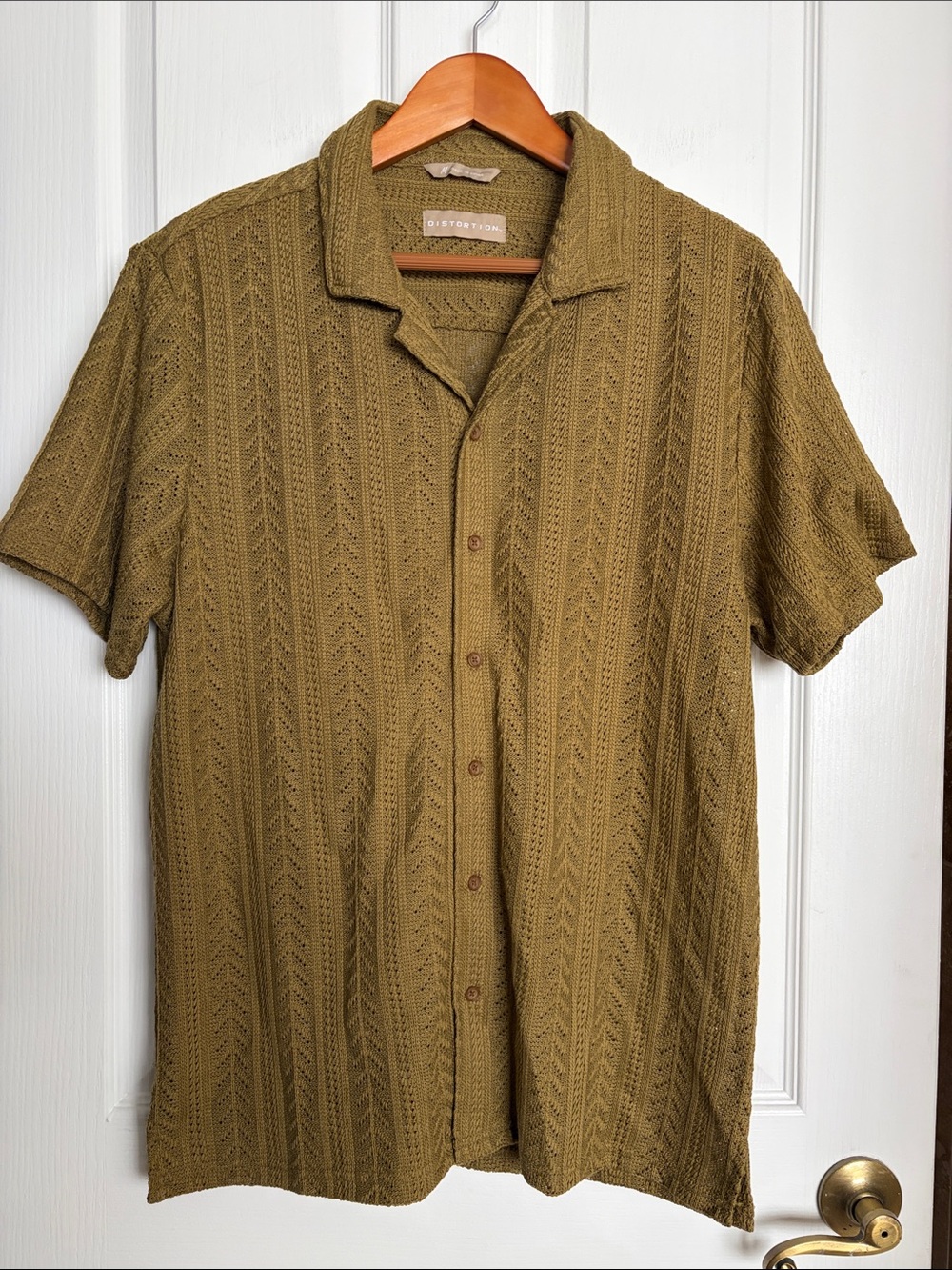 Distortion - Golden - Short-Sleeve Knit Shirt
